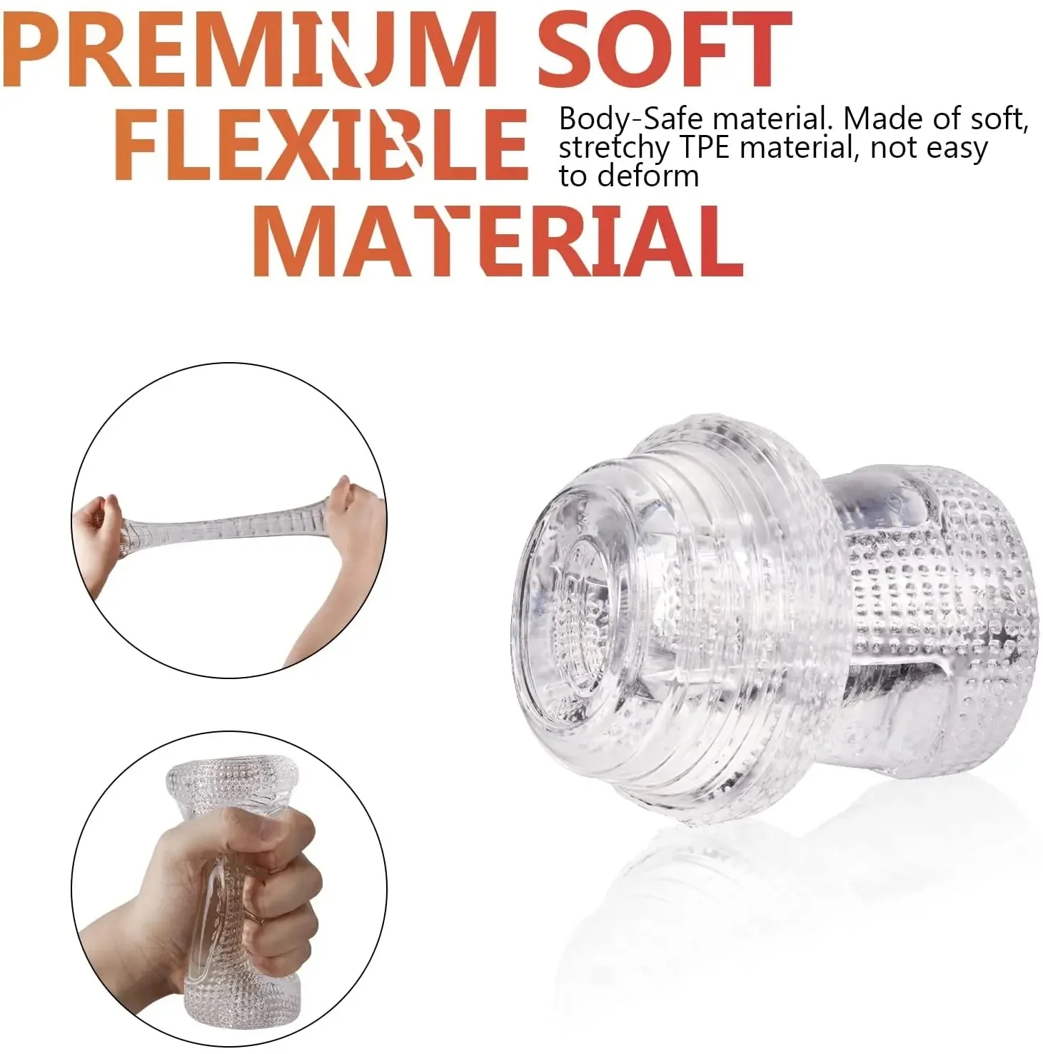 "MAKE HIM SCREAM" FOREPLAY STROKER - Image 2