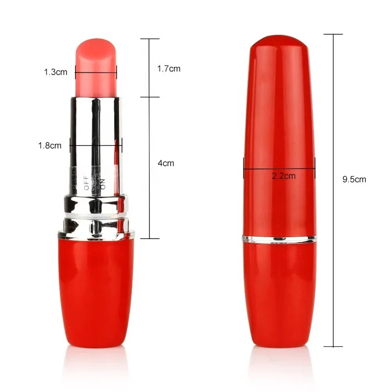 "RED LIPS" TRAVEL LIPSTICK VIBRATOR - Image 3